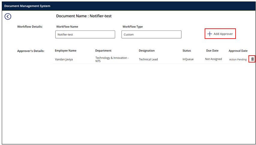 36. Edit Document Form’ will confirm that the mode for the document is Edit. (1)